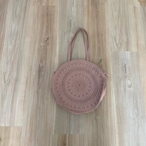 Elegant Blush Mandala Tote Bag